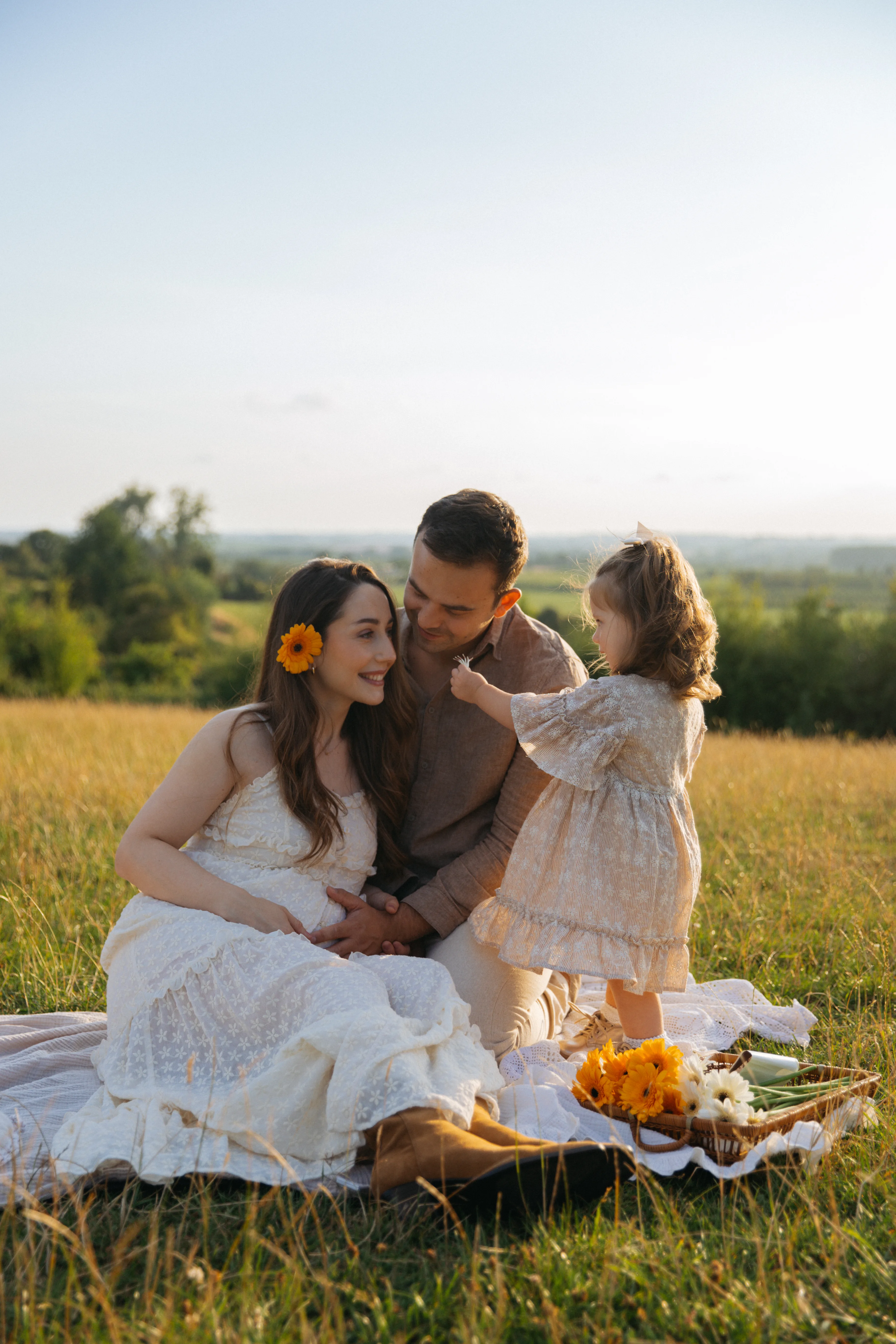 Close family portrait