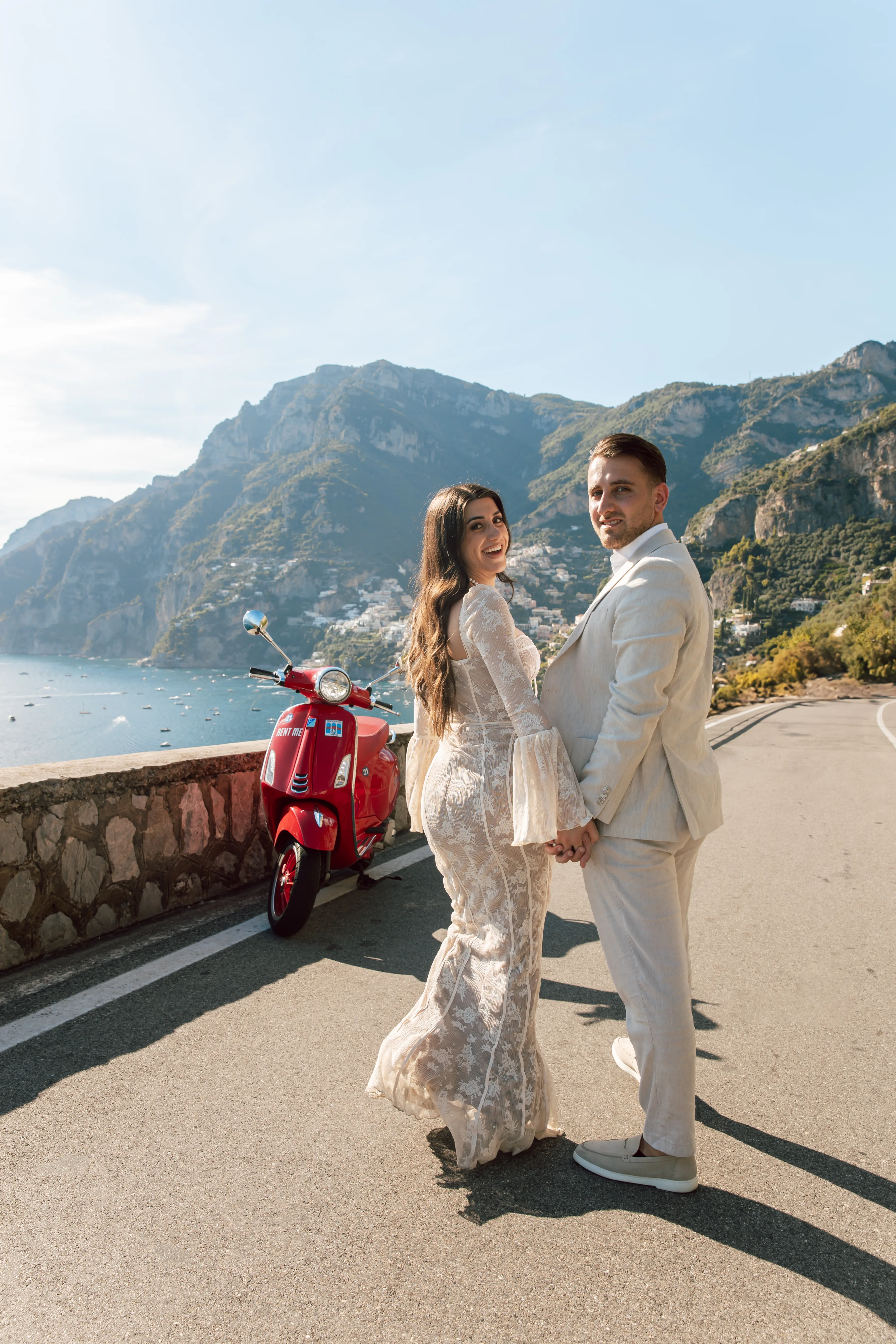 Couple portrait in Italy