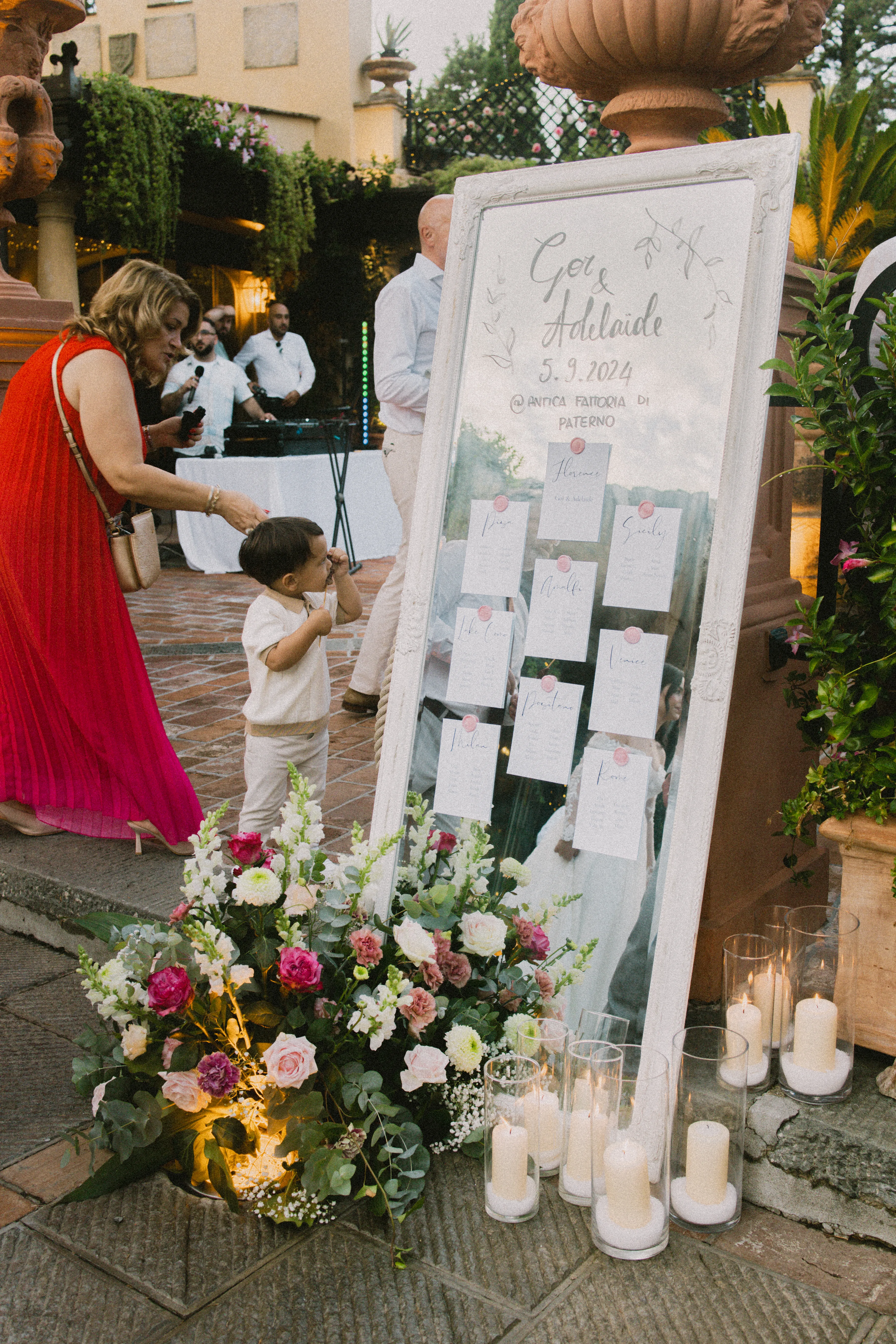 Wedding ceremony moment