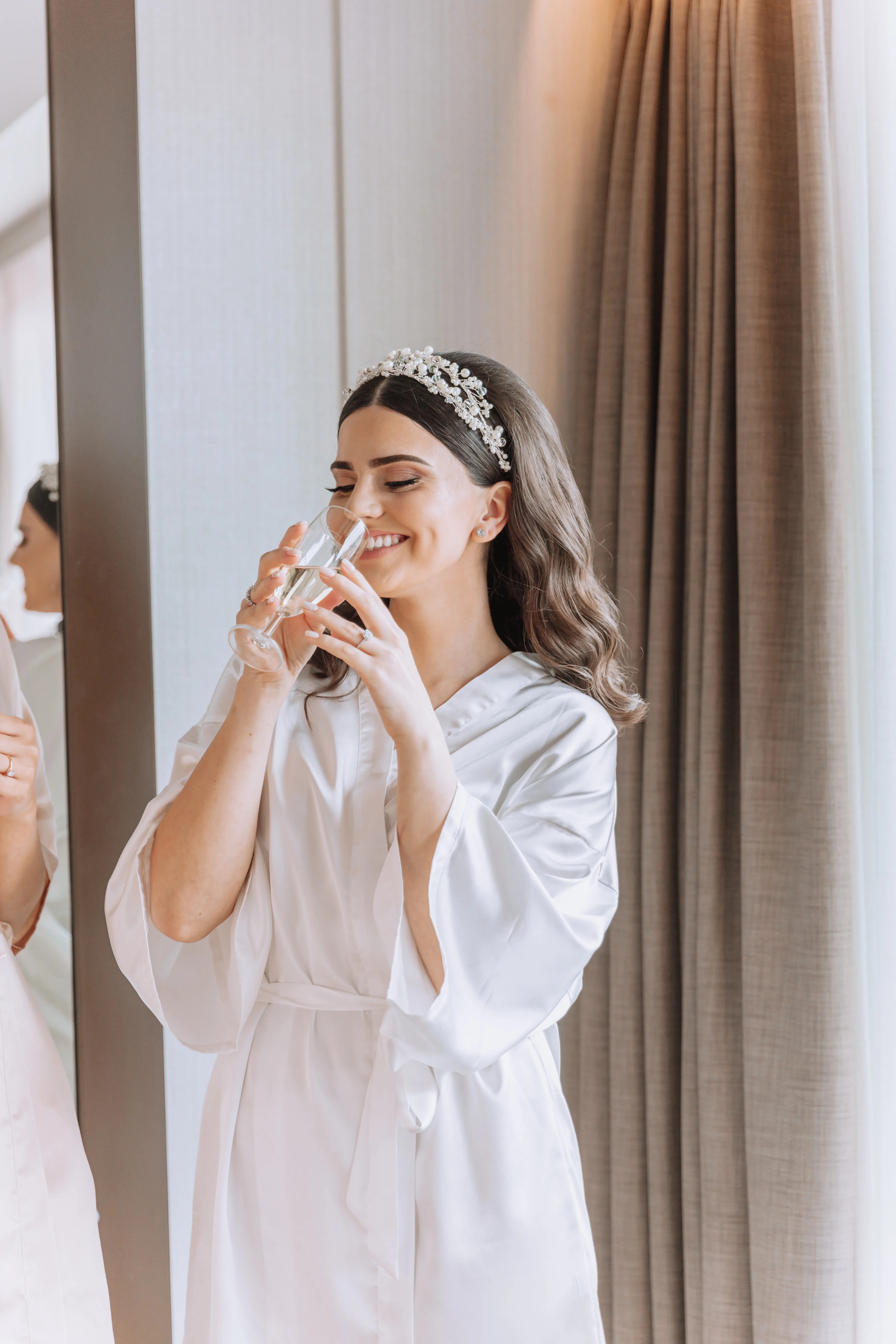 Bride portrait with natural light
